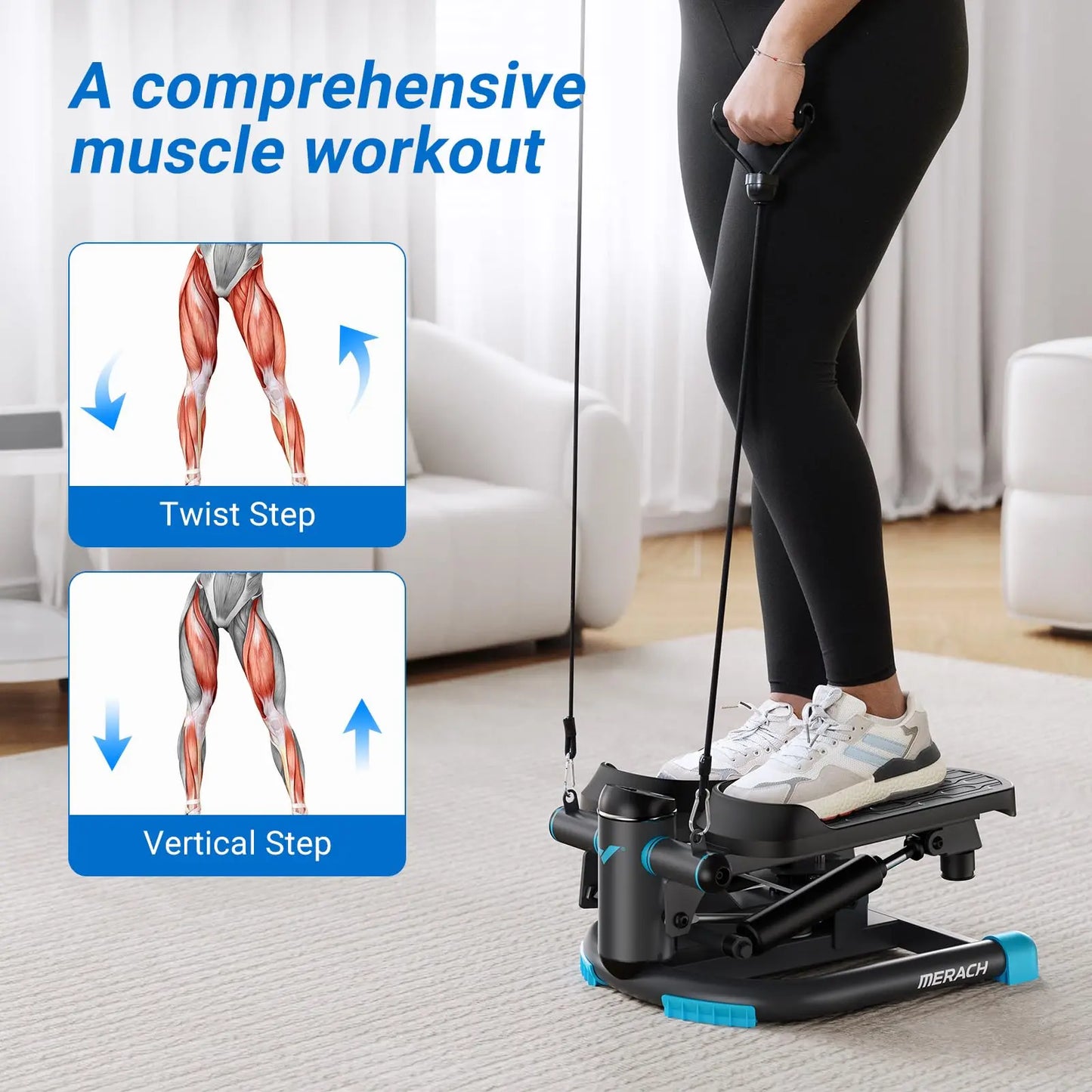 Stepper Upgrade Dual-Action Stepper 330LBS Max