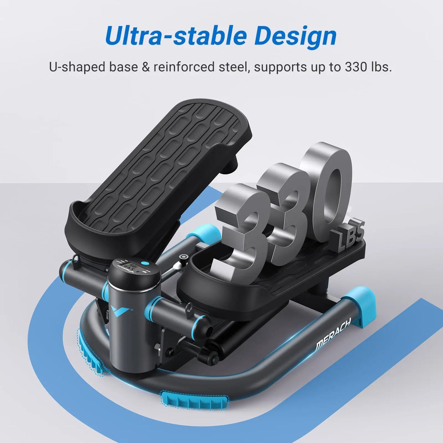 Stepper Upgrade Dual-Action Stepper 330LBS Max