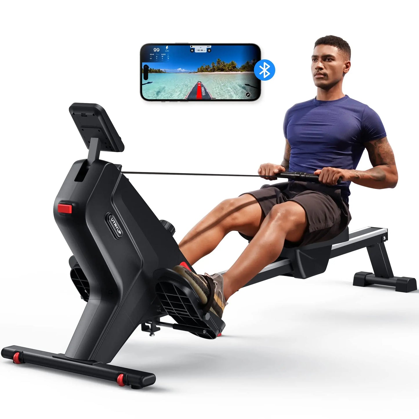 Magnetic Rowing Machines R05 Water Rower R10 16 Levels Quiet Resistance