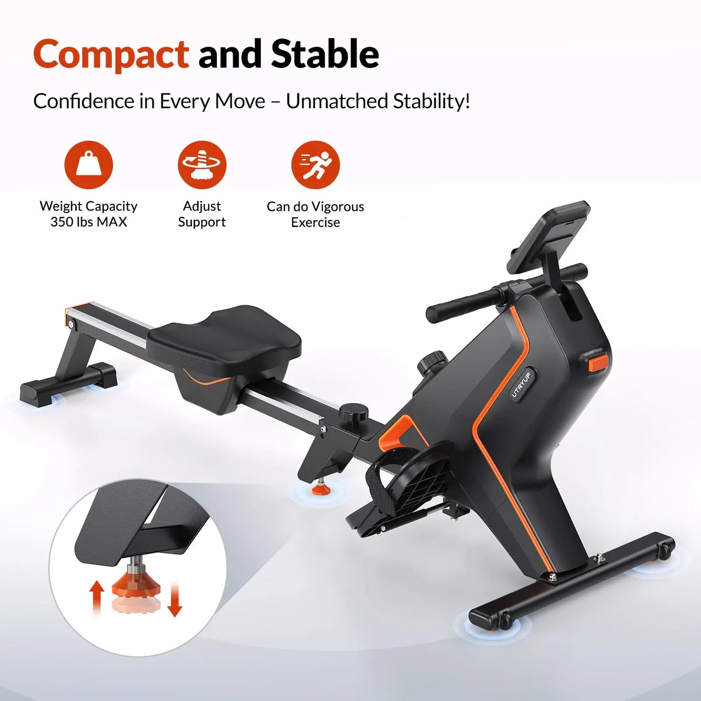 Magnetic Rowing Machines R05 Water Rower R10 16 Levels Quiet Resistance