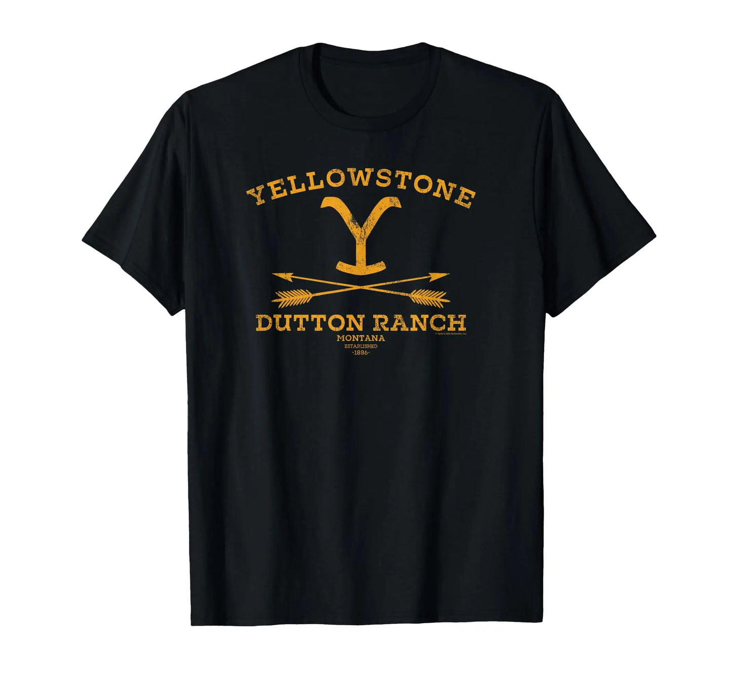 Yellow Stones Dutton Ranch Arrows T-Shirt