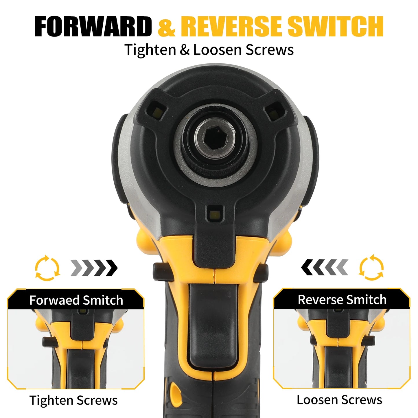 DeWalt Lithium Brushless Motor Screwdriver Electric Hand Drill Impact Drill Combination DCF850 DCD805 No battery pack