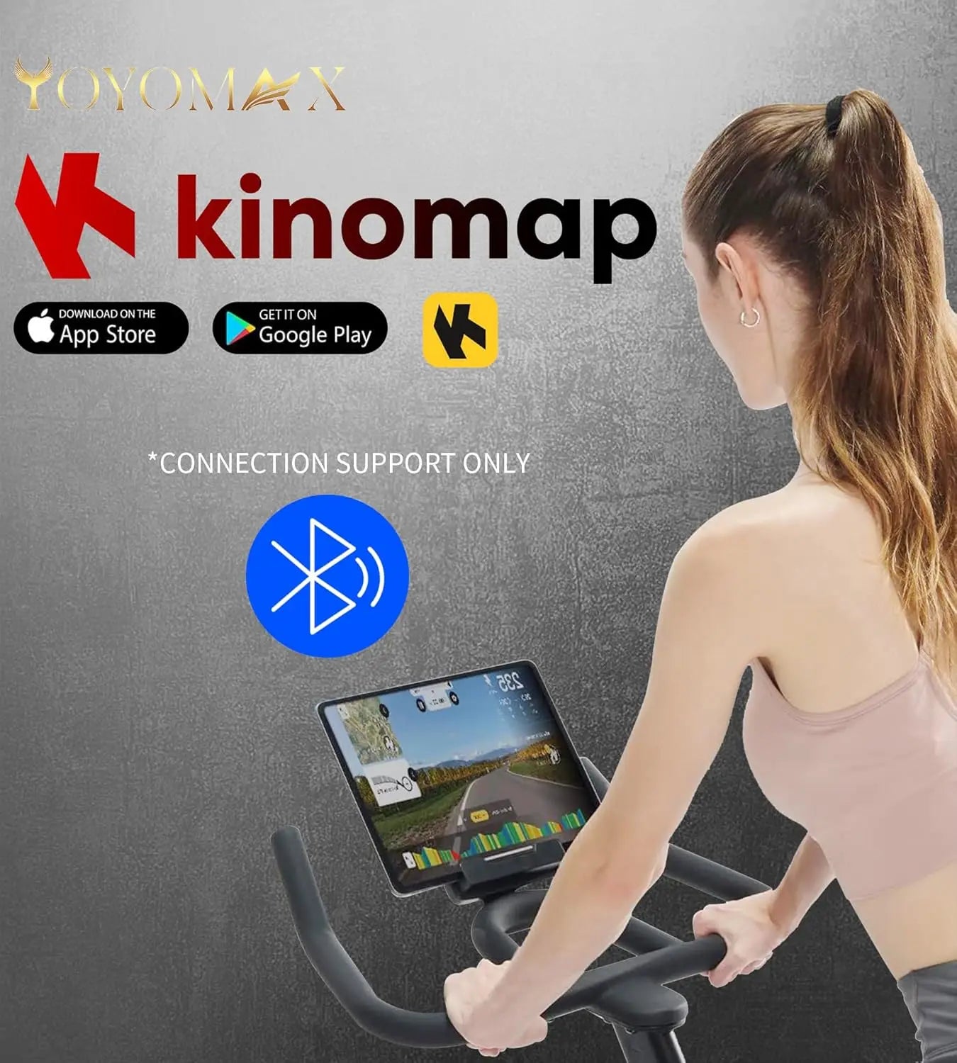 Exercise Bike, Indoor Cycling Bike/Magnetic Stationary Bike