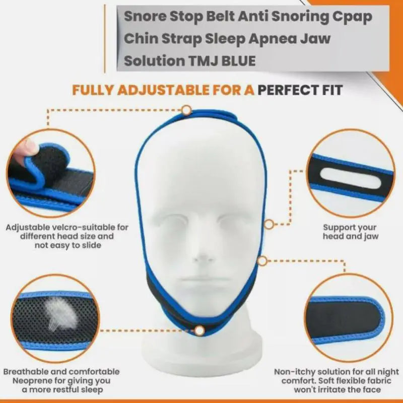 Anti-Snoring Chin Strap Mouth Guard