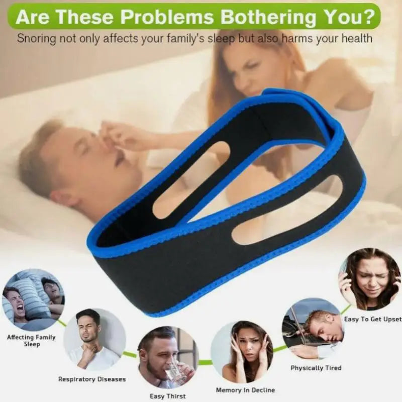 Anti-Snoring Chin Strap Mouth Guard