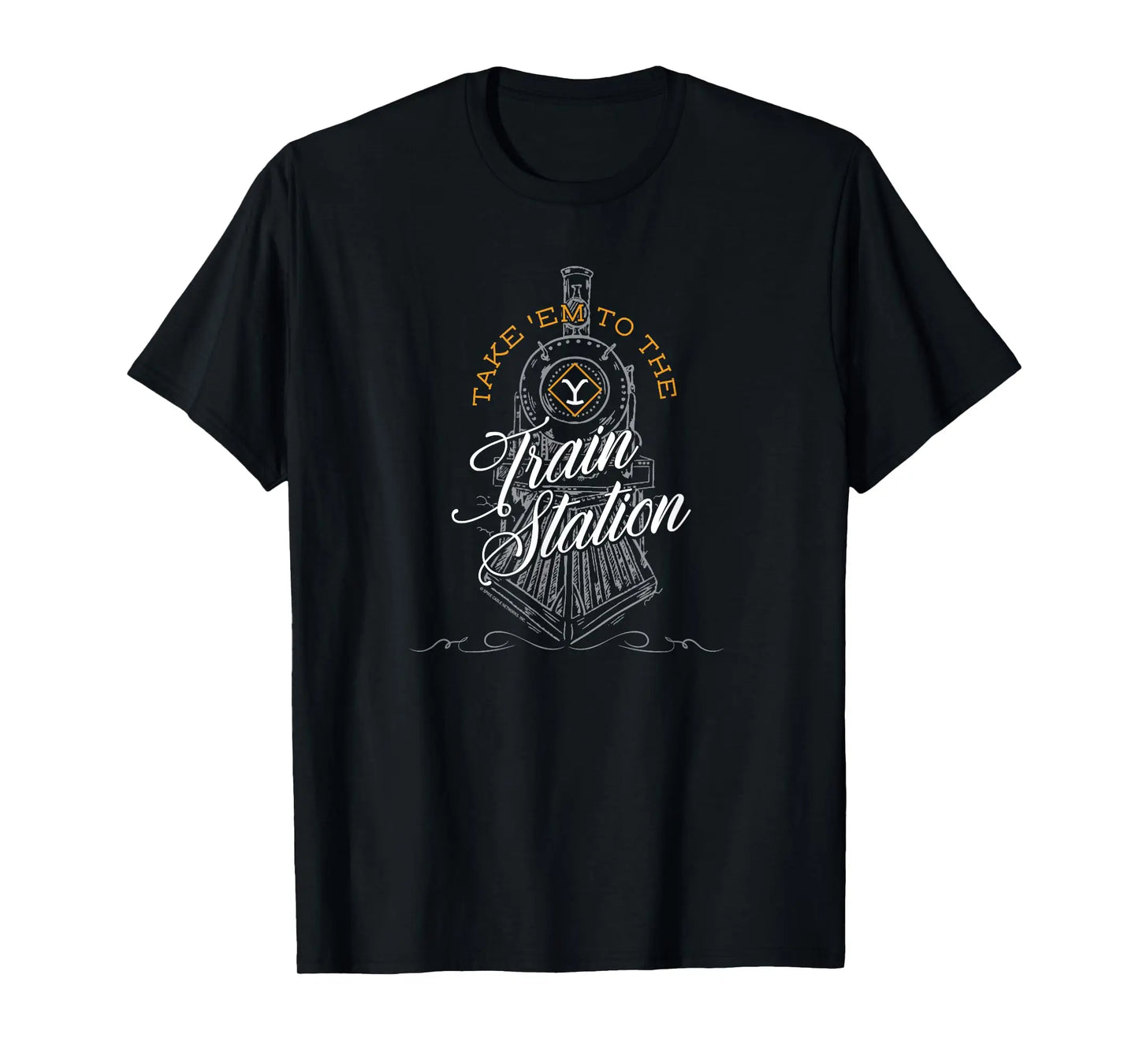 Yellow Stones Take Em to the Train Station T-Shirt