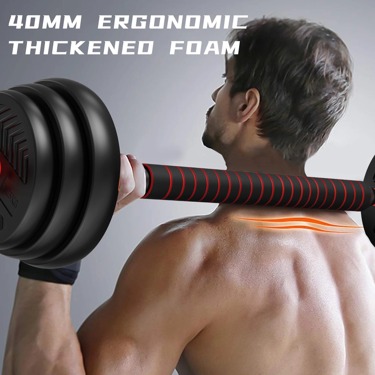 4 in 1 Adjustable Weight Dumbbell Set