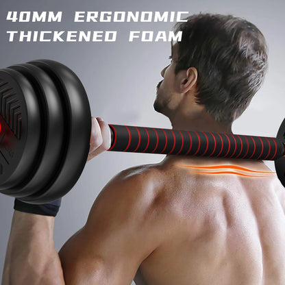 4 in 1 Adjustable Weight Dumbbell Set