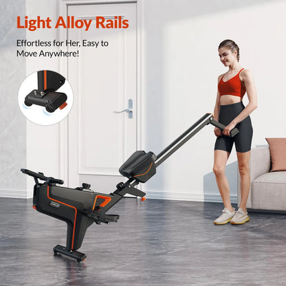 Magnetic Rowing Machines R05 Water Rower R10 16 Levels Quiet Resistance