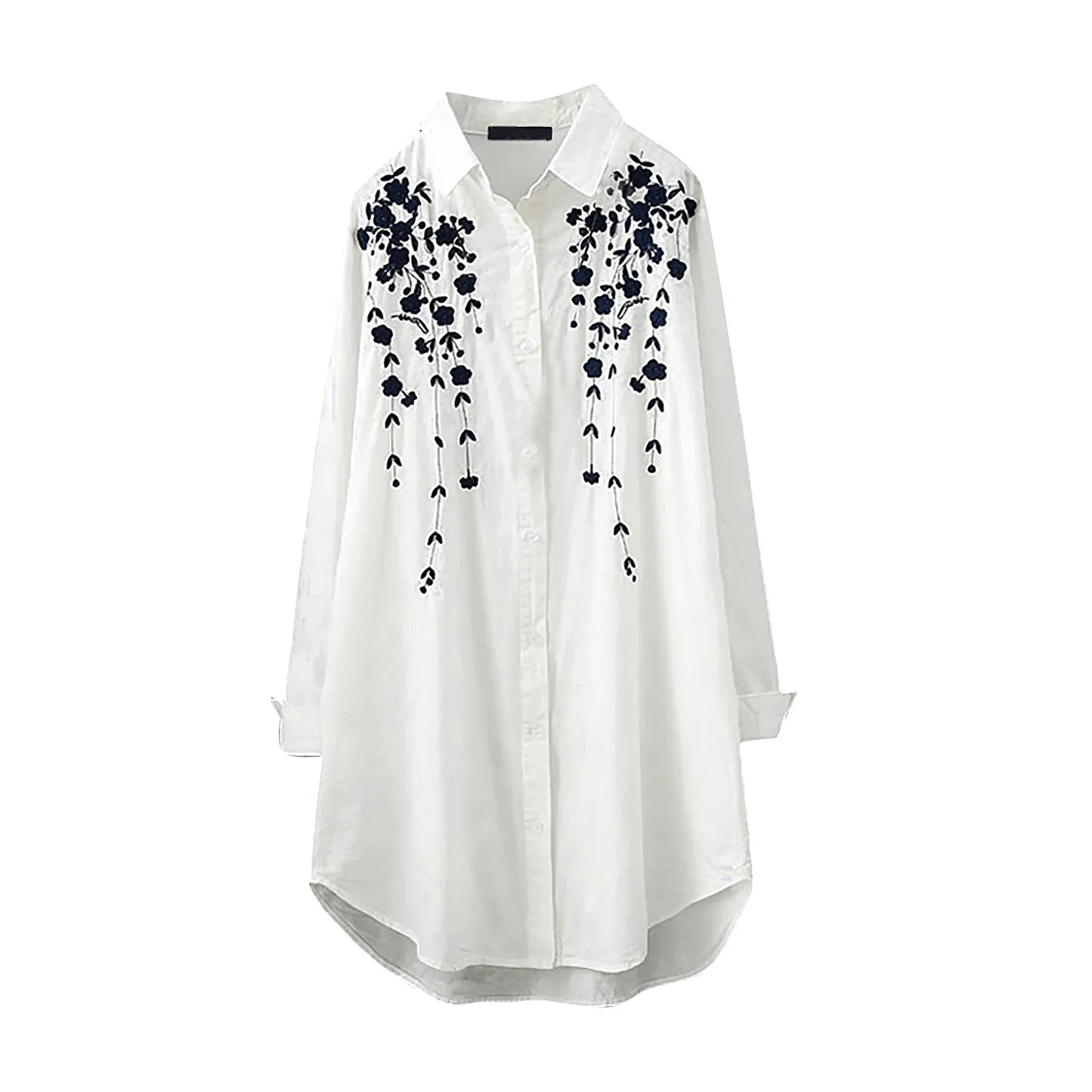 White Long Shirts and Blouse