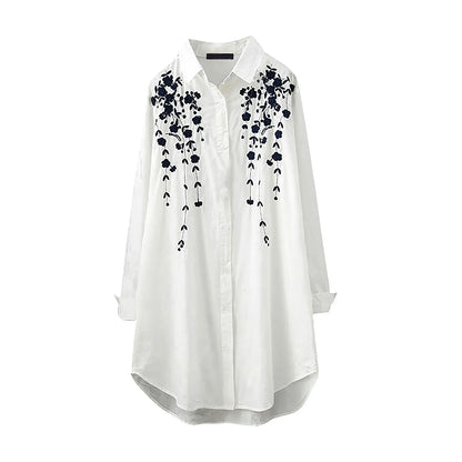 White Long Shirts and Blouse