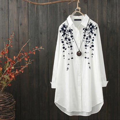 White Long Shirts and Blouse