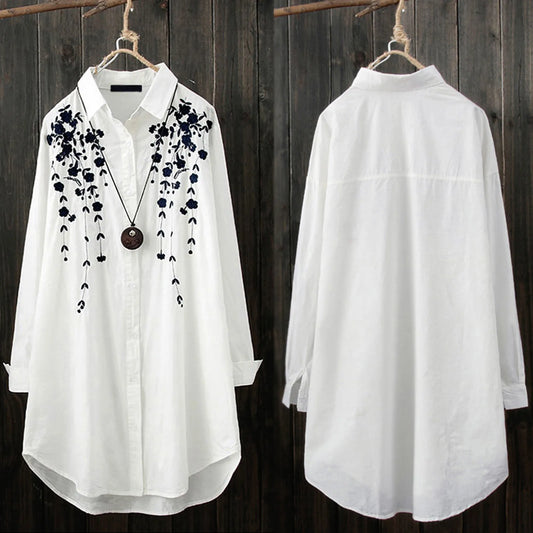 White Long Shirts and Blouse