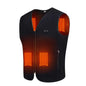 USB Heated Motorcycle Rider Vest Winter Heating Vest 3 Speeds Temperature