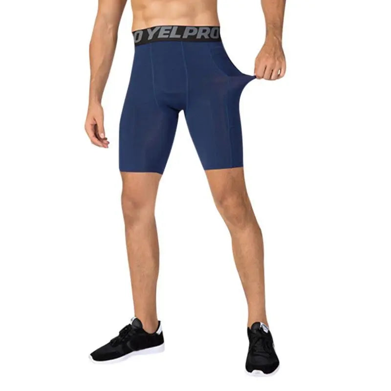 Men's Professional Gym Fitness Shorts With Pockets