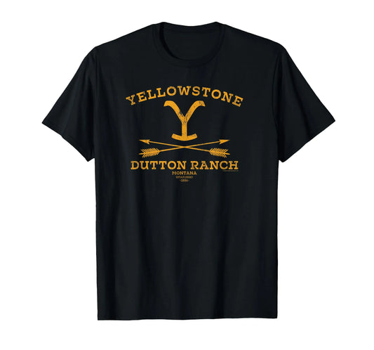 Yellow Stones Dutton Ranch Arrows T-Shirt
