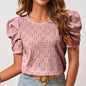 Spring And Summer New Short Sleeve T-Shirts Round Neck