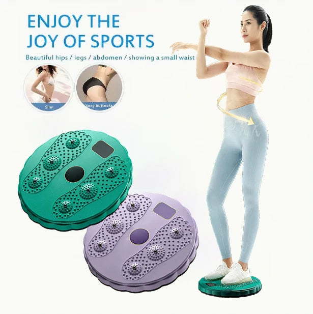 Waist Twisting Disc Balance Board Massage Plate Exercise Wobble Fitness Equipment