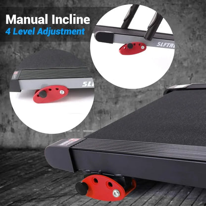 Treadmill - Foldable Home Fitness Equipment with LCD for Walking & Running