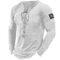 Long Sleeve Shirt Pure Color Casual Fashion