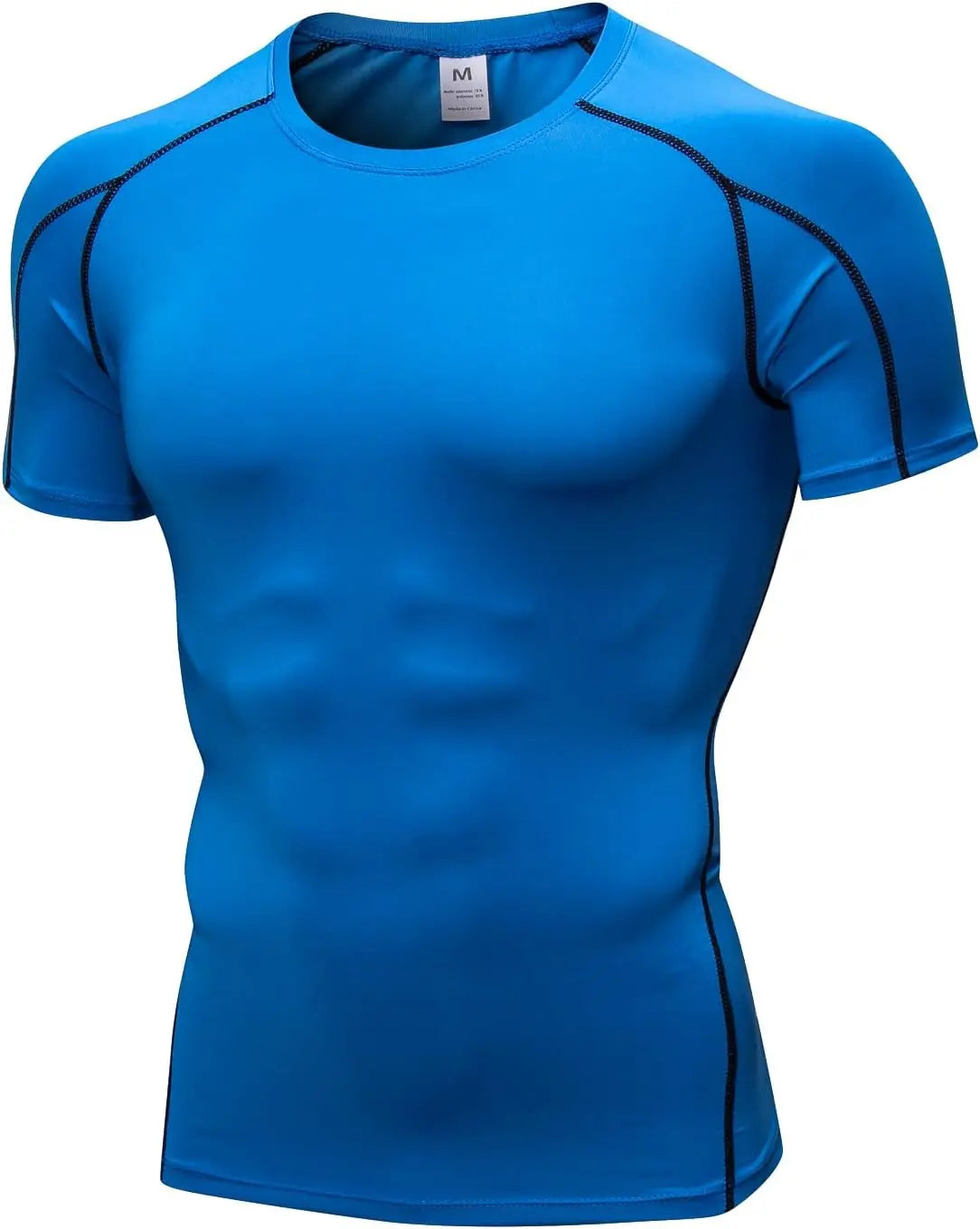 Compression Shirts Athletic Workout T-Shirt UPF 50+ Quick Dry