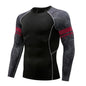 Mens Compression Muscle Fitness Sports Shirts