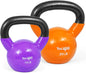 Kettlebell Set Vinyl Coated Weights Combo for Full Body Workout