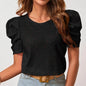 Spring And Summer New Short Sleeve T-Shirts Round Neck
