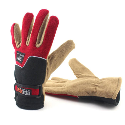 -20℃ Winter Warm Fleece Gloves Men