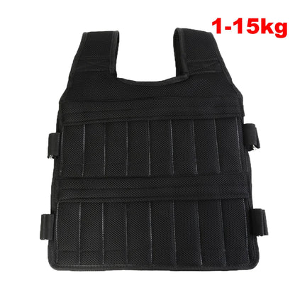 50-3kg Loading Weight Vest Jacket Sand Clothing