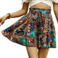 Women Summer Fashion Printed Shorts Wide Leg Loose