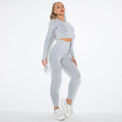 Workout Pant Seamless Yoga Set Fitness Sports Suits