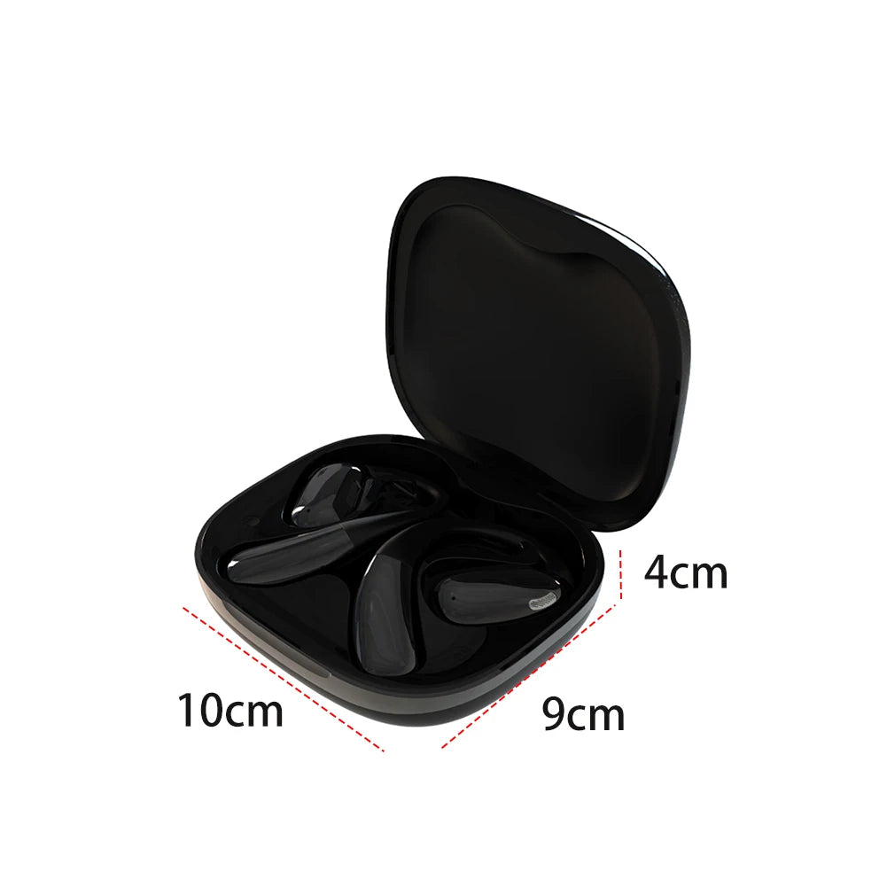 Bluetooth-Compatible 5.3 IPX5 Waterproof Sport Earphones Noise Cancelling