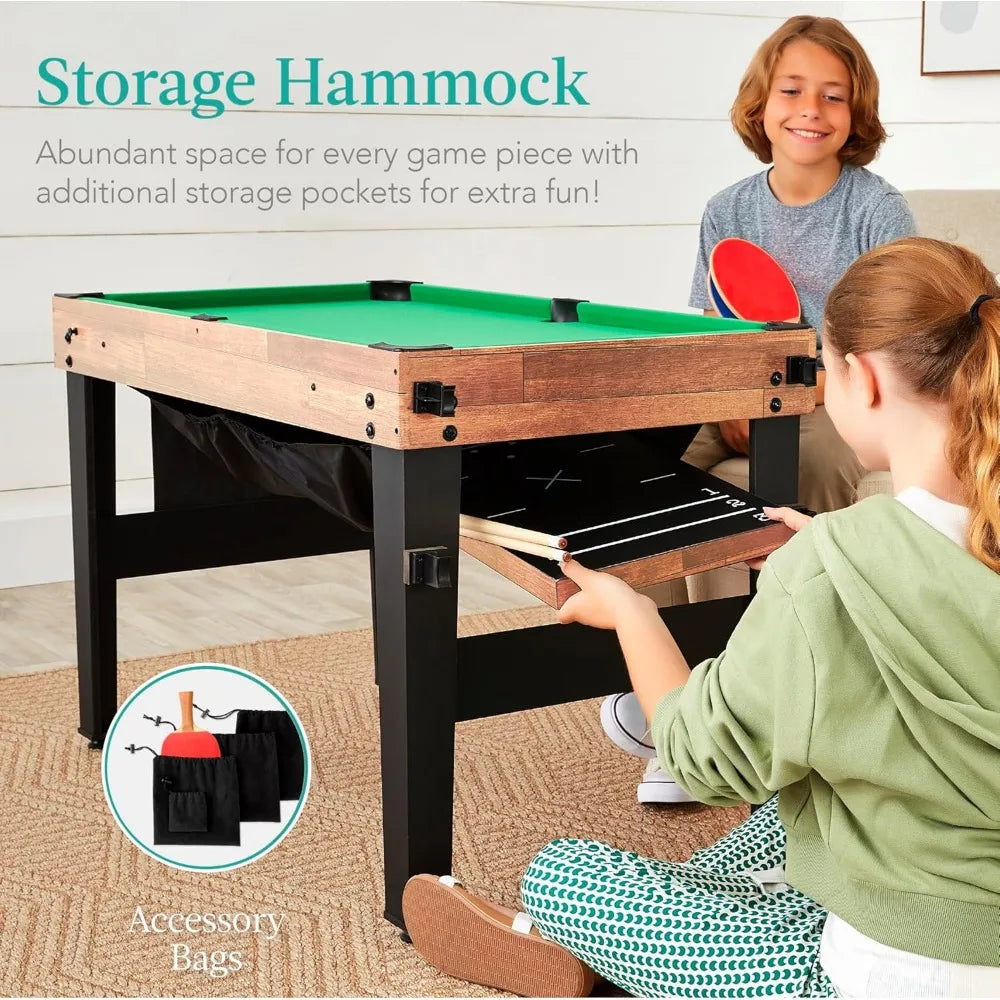 13-in-1 Combo Game Table Set for Home, Game Room