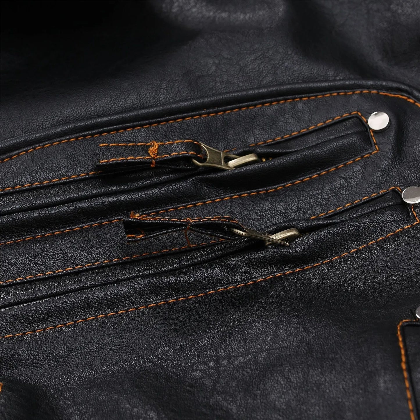 Vintage Ghost Rider Motorcycle Multi-Zip Jacket