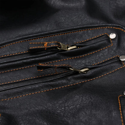 Vintage Ghost Rider Motorcycle Multi-Zip Jacket