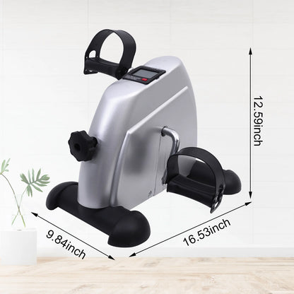 Mini Pedal Exercise Bike Portable Fitness Cycling Exerciser Under Desk