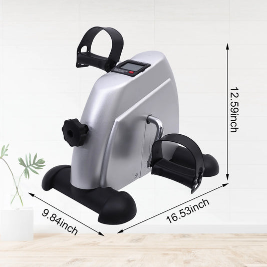 Mini Pedal Exercise Bike Portable Fitness Cycling Exerciser Under Desk