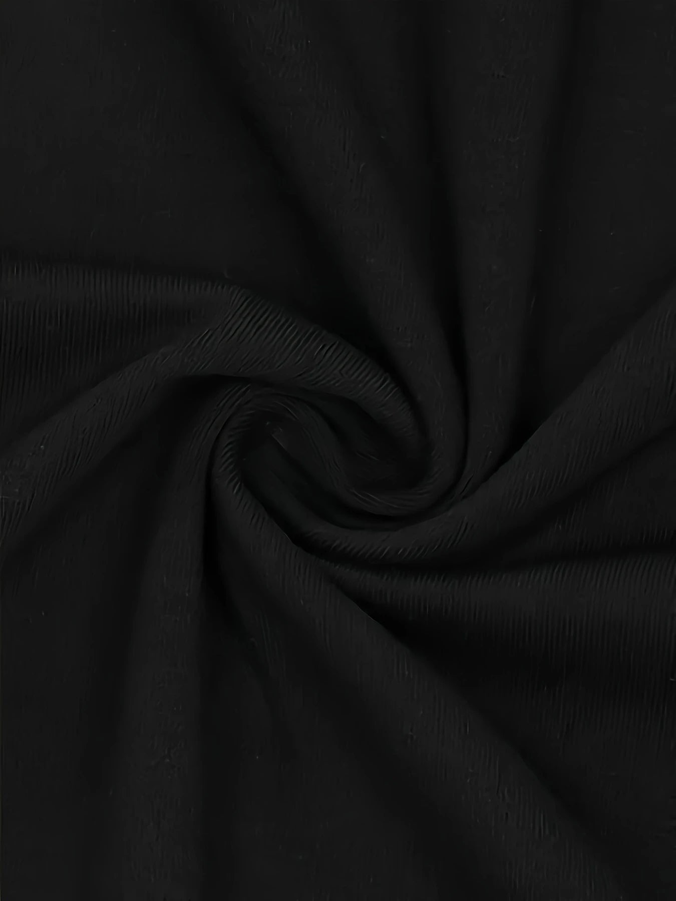 Men's 200g Cotton Black T-Shirt