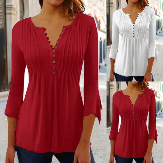 Loose Work Tops Women