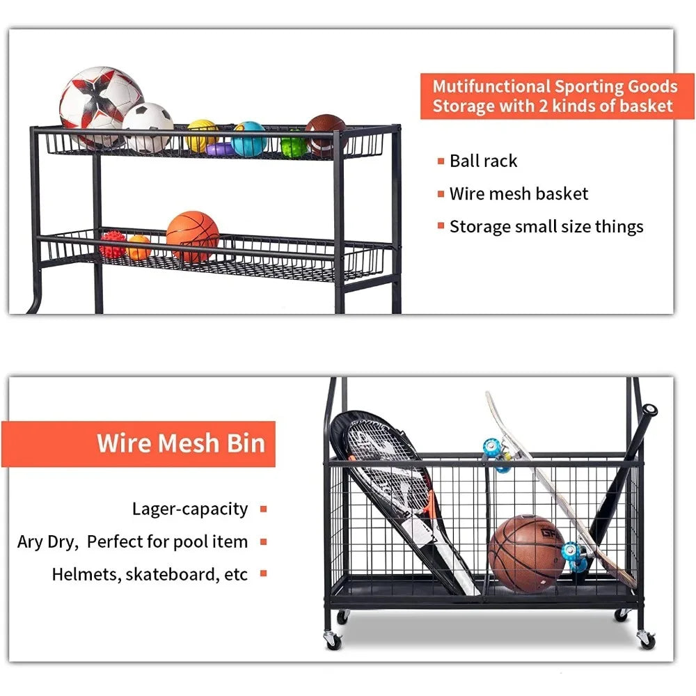 Sports Equipment Organizer