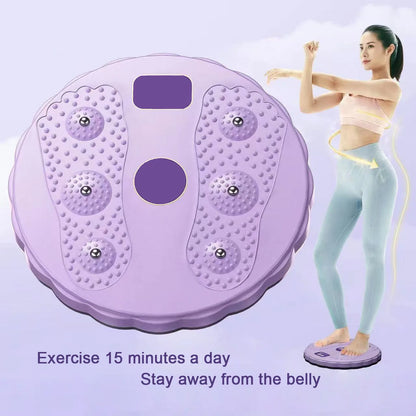 Waist Twisting Disc Balance Board Massage Plate Exercise Wobble Fitness Equipment
