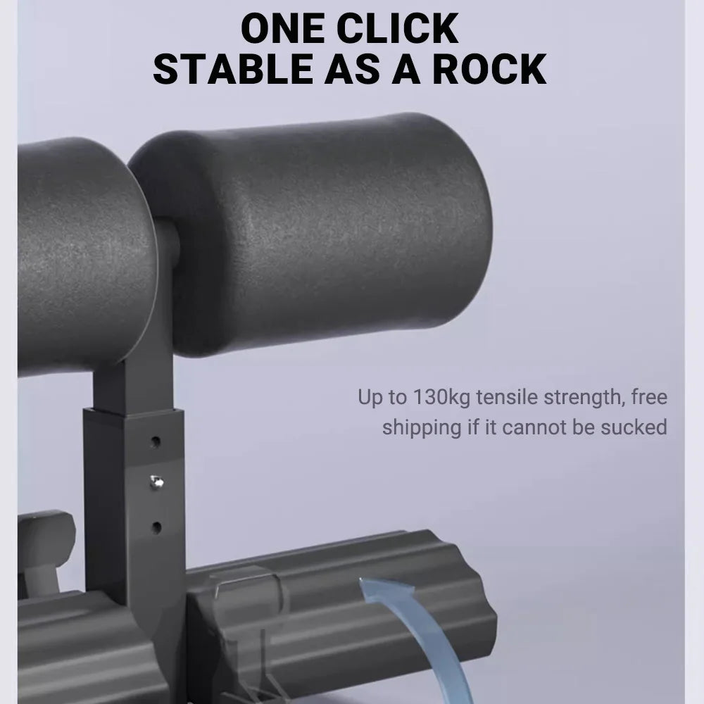 Portable Sit Up Assistant With Tension Rope Fitness Equipment