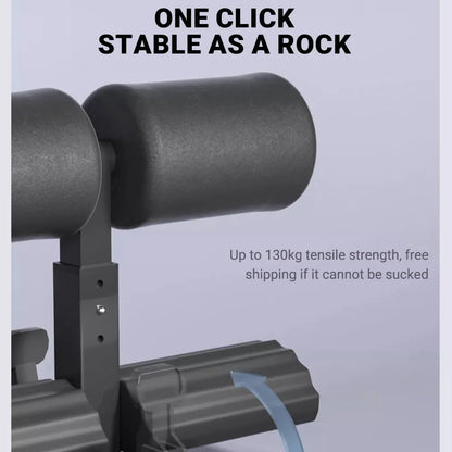 Portable Sit Up Assistant With Tension Rope Fitness Equipment