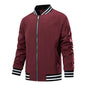 Waterproof Windproof Classic Fashion Zipper Baseball Jacket