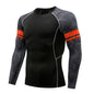 Mens Compression Muscle Fitness Sports Shirts