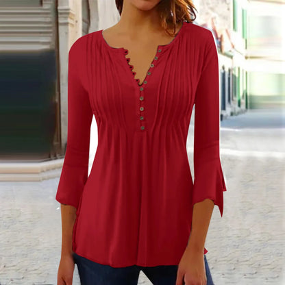 Loose Work Tops Women