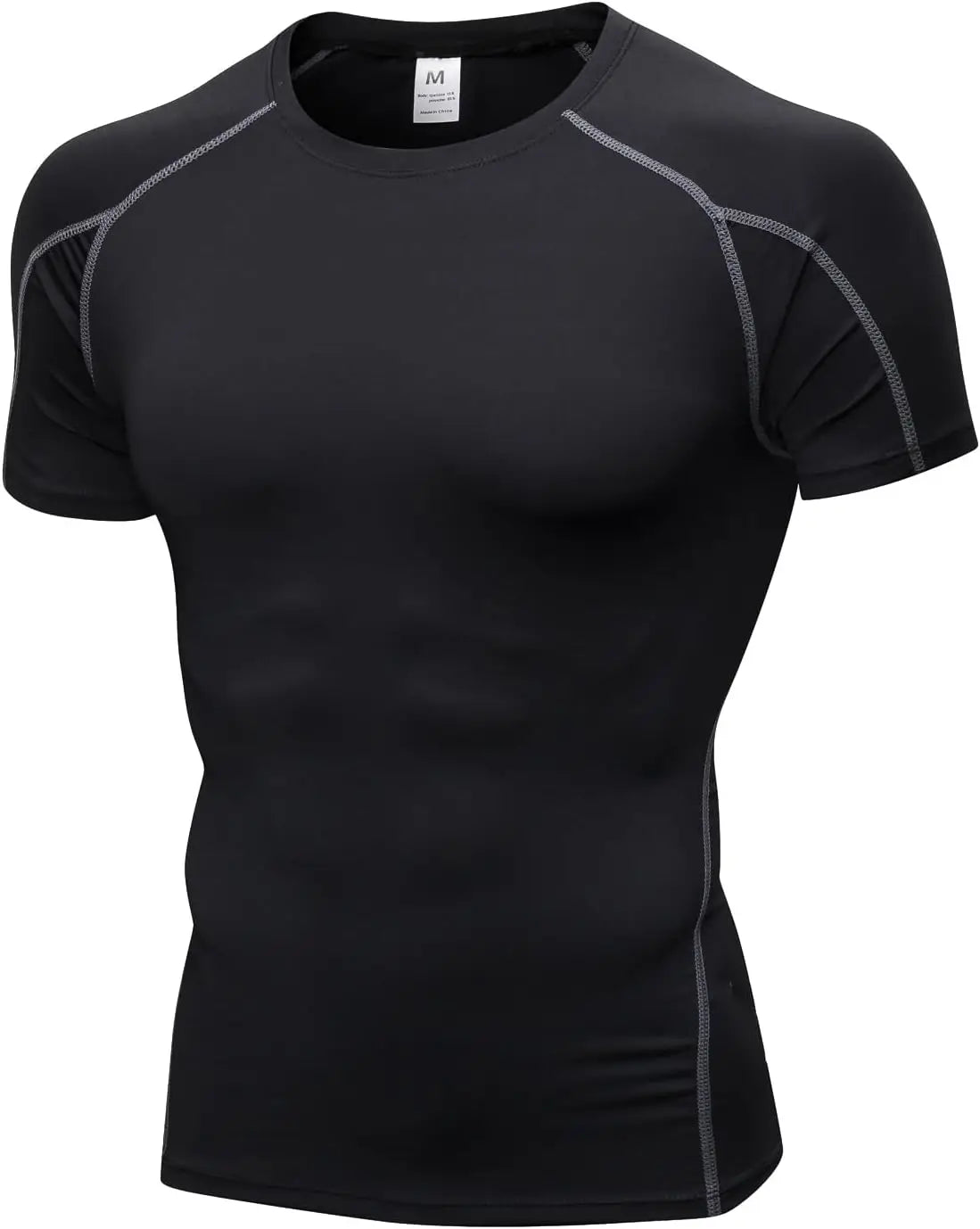 Compression Shirts Athletic Workout T-Shirt UPF 50+ Quick Dry