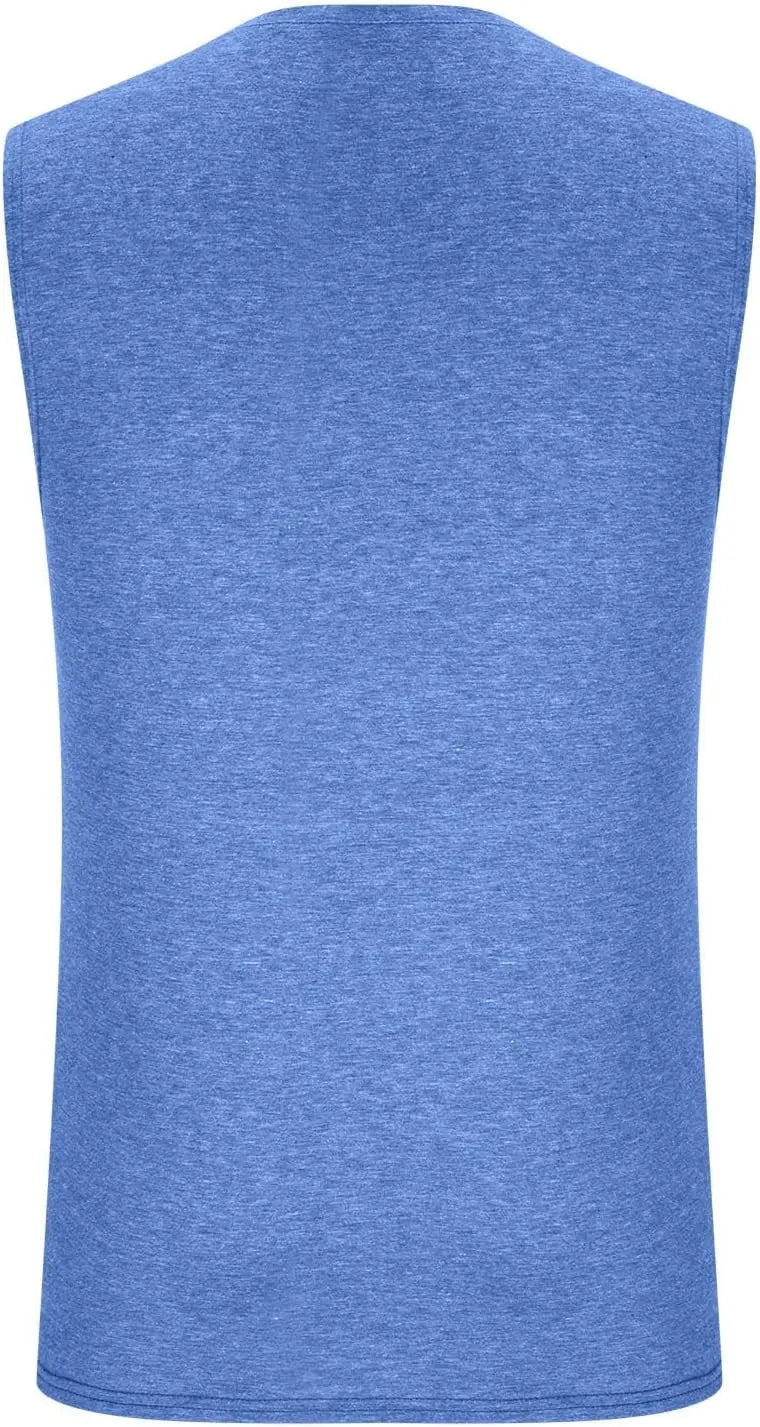 Men's Gym Workout Tank Tops Swim Beach Shirts