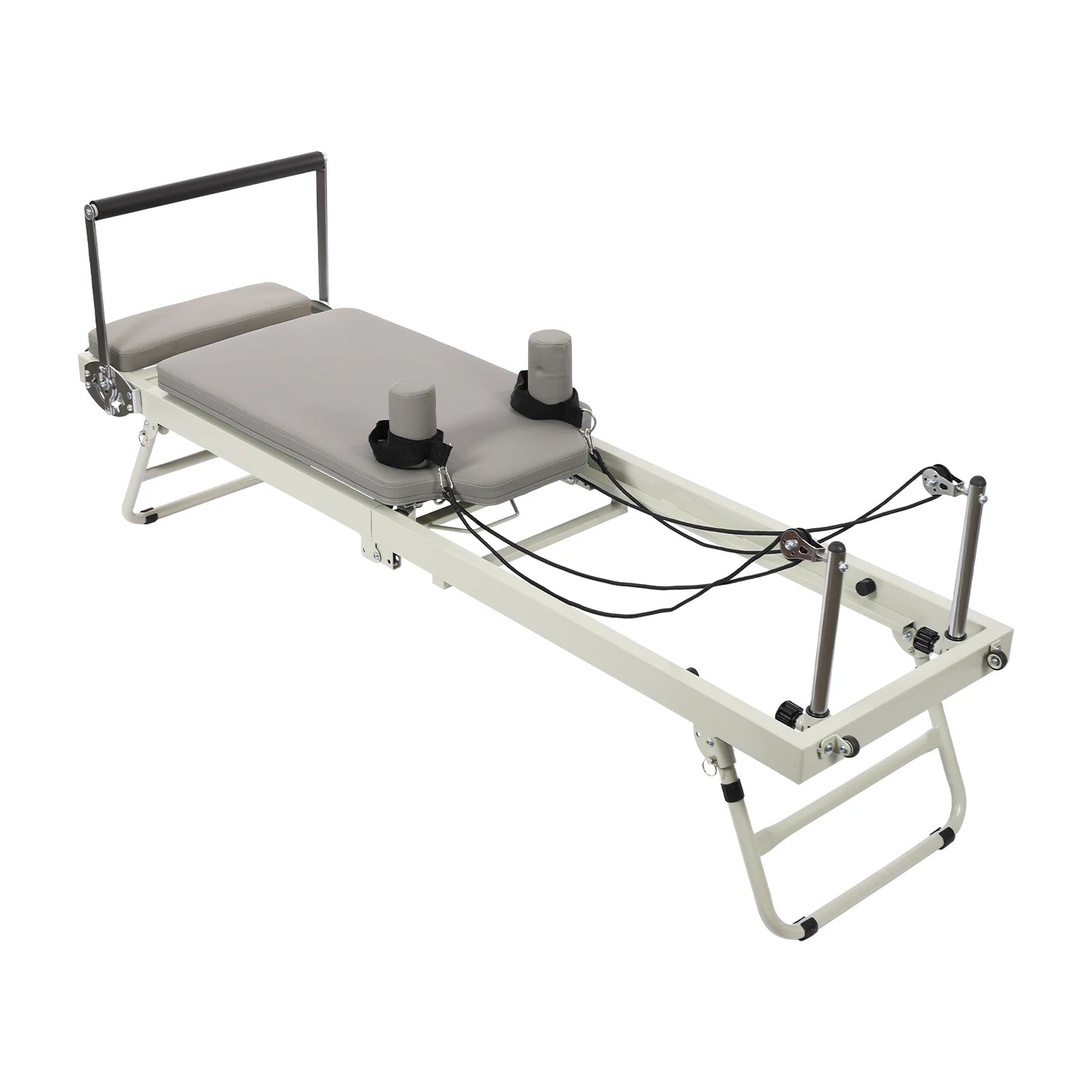 Foldable Pilates Reformer Machine Multifunctional Yoga Fitness Equipment